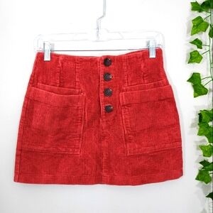Altar'd State corduroy skirt medium